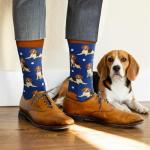 Beagle and Basset Hound Socks for Dog Lovers