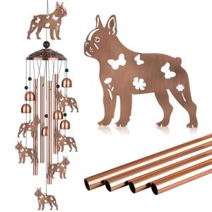 Boston Terrier Wind Chimes for Dog Lovers