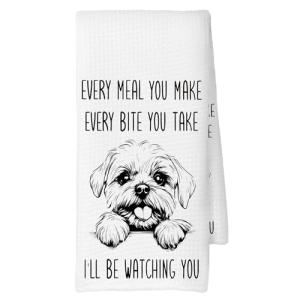 Maltese Kitchen Towels - Perfect Dog Gifts