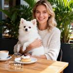 Funny Dog Mom Pomeranian Acrylic Keepsake Award