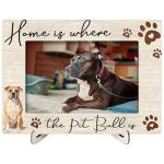 Pit Bull Picture Frame - Perfect for Dog Moms
