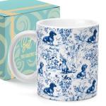 Dachshund Floral Coffee Mugs for Dog Lovers