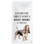 Basset Hound Kitchen Towels for Dog Lovers