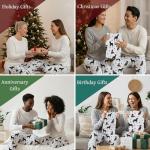 Cozy Rottweiler Dog Print Pajama Pants for Everyone