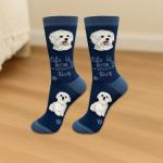 Unisex Pet Lover Crew Socks for Dog Lovers