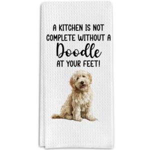 Doodle Lover Kitchen Towels for Dog Lovers