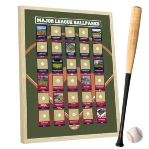 Scratch Off Poster for Baseball Fans