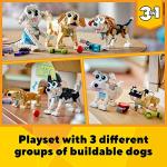 LEGO Creator 3-in-1 Adorable Dogs Building Set