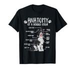 Anatomy Border Collie Dog Lover T-Shirt