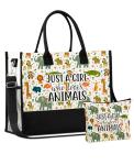 Animal Lover Tote Bag for Rescue Dog Fans