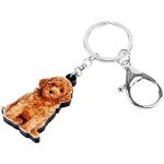Golden Doodle Keychain - Adorable Dog Lover Gift