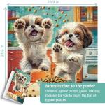 Shih Tzu Snack Time Jigsaw Puzzle - 1000 Pieces
