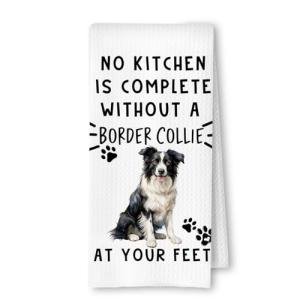 Fun Border Collie Dish Towels for Dog Lovers