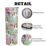 Cute Basset Hound Travel Mug for Dog Lovers