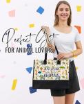 Animal Lover Tote Bag for Rescue Dog Fans