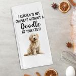 Doodle Lover Kitchen Towels for Dog Lovers