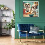 Shih Tzu Snack Time Jigsaw Puzzle - 1000 Pieces