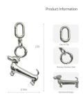Dachshund Keychain – Adorable Stainless Steel Charm
