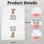 Doodle Lover Kitchen Towels for Dog Lovers