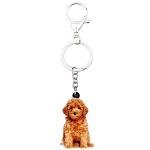 Golden Doodle Keychain - Adorable Dog Lover Gift