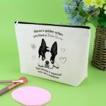 Boston Terrier Makeup Bag for Dog Moms