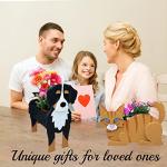 Cute Golden Doodle Dog Planter for Pet Lovers