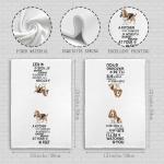 Basset Hound Kitchen Towels Gift Set