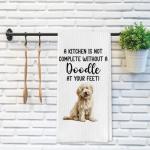 Doodle Lover Kitchen Towels for Dog Lovers