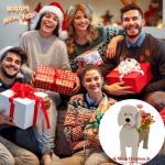 Cute Golden Doodle Dog Planter for Pet Lovers