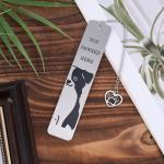 Funny Dog Bookmark for Book Lovers and Moms