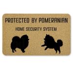 Welcome Mat for Pomeranian Lovers - Funny Dog Design