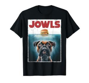 Drooling Boxer Dog Humor T-Shirt for Pet Lovers