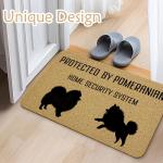 Welcome Mat for Pomeranian Lovers - Funny Dog Design