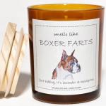 Boxer Dog Candle - Lavender & Eucalyptus Scent