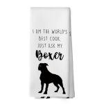 Boxer Dog Kitchen Towels for Dog Lovers