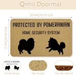 Welcome Mat for Pomeranian Lovers - Funny Dog Design