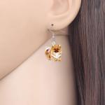 Cute Pomeranian Dog Breed Earrings for Women