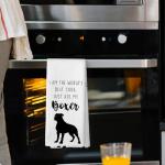 Boxer Dog Kitchen Towels for Dog Lovers