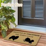 Welcome Mat for Pomeranian Lovers - Funny Dog Design