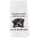 Funny Rottweiler Dish Towels for Dog Lovers