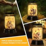 Pomeranian Solar Lanterns for Dog Lovers