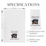 Funny Rottweiler Dish Towels for Dog Lovers