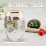 Boxer Dog Mom Stemless Wine Glass 17oz