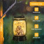 Pomeranian Solar Lanterns for Dog Lovers