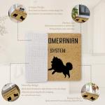 Welcome Mat for Pomeranian Lovers - Funny Dog Design
