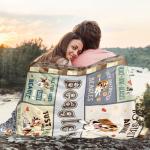 Cozy Beagle Blanket for Dog Moms and Lovers