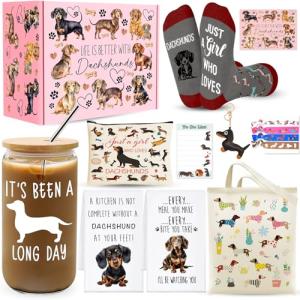 Dachshund Lover Gift Set with Fun Accessories