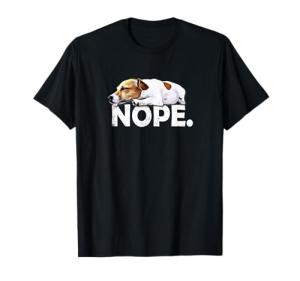 Jack Russell Terrier Sleep Nope T-Shirt for All