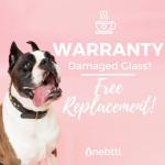 Boxer Dog Mom Stemless Wine Glass 17oz