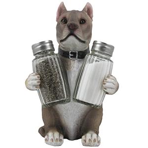 Pit Bull Salt and Pepper Shaker Set